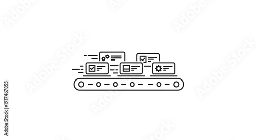 Industrial robotic arm machine assembly.