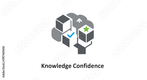 Knowledge Confidence Brain Mind Concept.