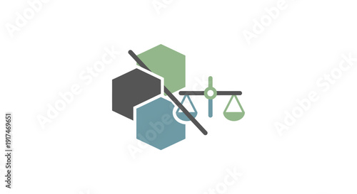 Law Justice Legal Balance Scale Icon.