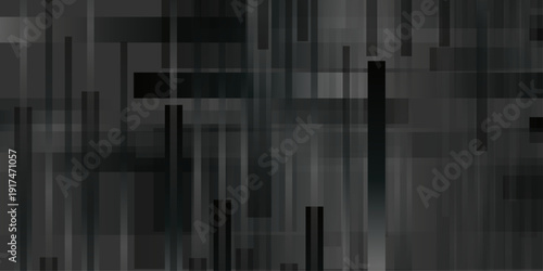 Modern dynamic and ultra modern light glowing Abstract Background of science Technology or modern technology or speed dynamic black and white gradient background with geometric shapes.	