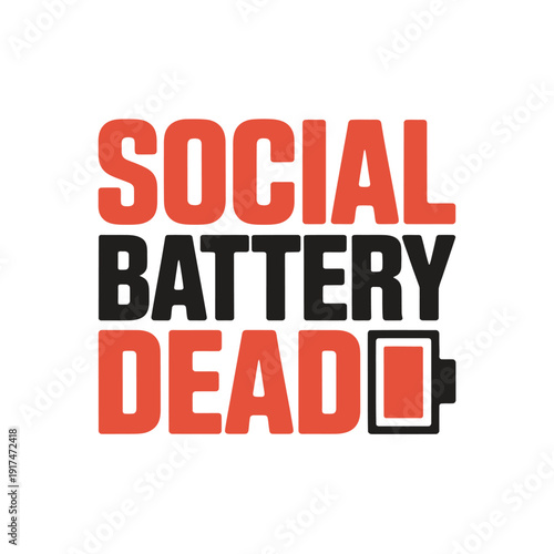 A person feeling exhausted from social media usage with a dead battery