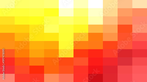 Vector Abstract pixelated vibrant color gradients evoking a sense of artistic dynamism, warmth, and visual energy, capturing digital art, geometric design, and modern aesthetic Design