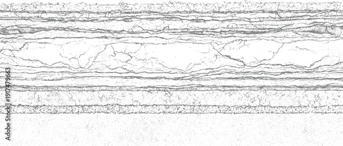 Abstract layered texture with organic lines and granular patterns in grayscale