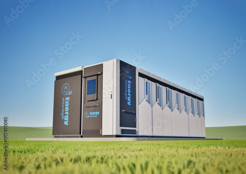 Energy storage system or battery container unit