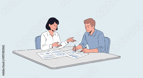 Business meeting discussion planning strategy teamwork.