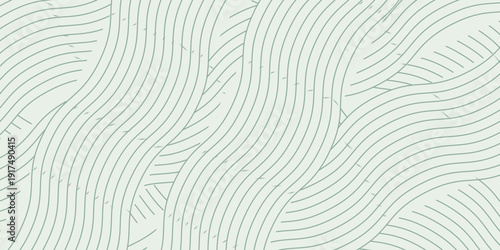 farm green banner, organic abstract background with fields. wavy green lines, natural organic products. vector ilustration