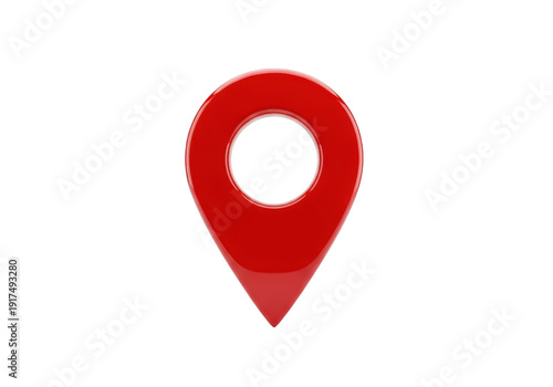 Red location pin or map marker on isolated transparent background Free Download Red location pin or map marker on isolated transparent background - GFXLoad