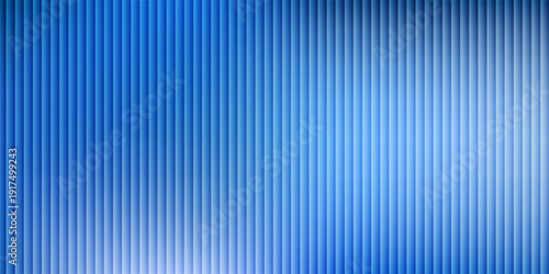 Futuristic texture with vibrant neon shades of blue green gradients and bright smooth fluted horizontal lines. Bold dynamic design blending smooth and radiant colors for modern visual art project