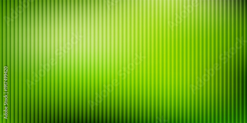 Futuristic texture with vibrant neon shades of blue green gradients and bright smooth fluted horizontal lines. Bold dynamic design blending smooth and radiant colors for modern visual art project