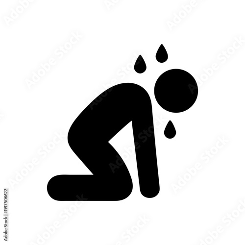 Exhaustion After Long Struggle Icon