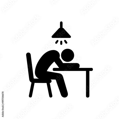 Exhaustion From Overwork Icon