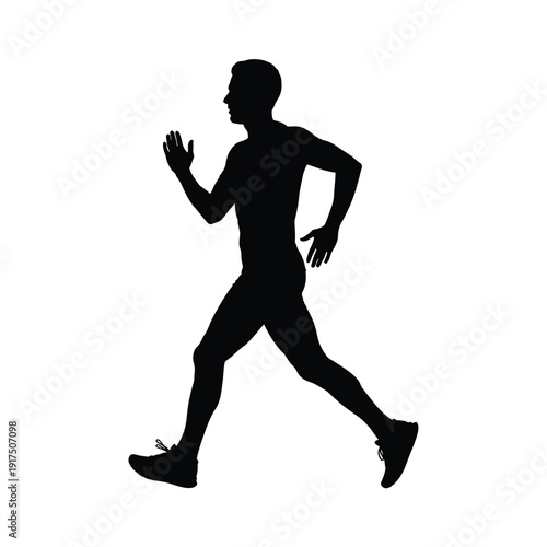 Runner Jogging Silhouette