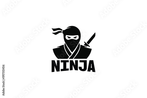Ninja Warrior Assassin Identity Mascot Logo
