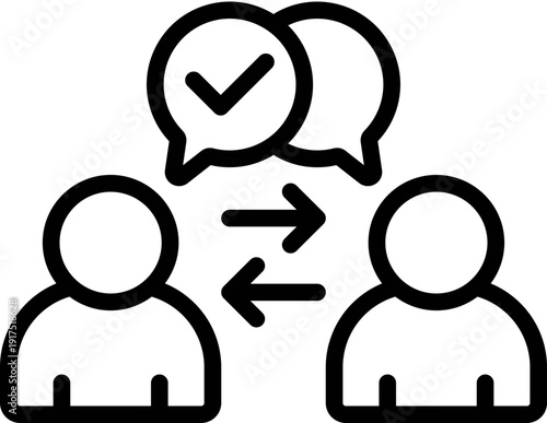 dialogue box silhouette vector Chat icon in line design speech bubble comment icon speech bubble symbol Chat message icons - talk message Bubble chat