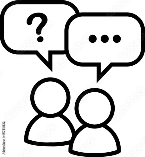 dialogue box silhouette vector Chat icon in line design speech bubble comment icon speech bubble symbol Chat message icons - talk message Bubble chat