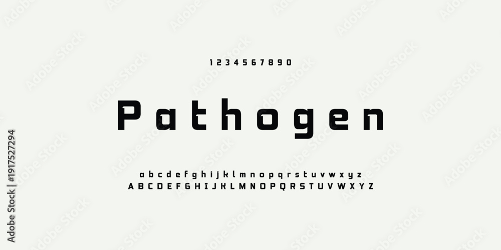 Fototapeta premium Modern Sports tech font typography. MINIMAL vector typeface for a company. Minimal gaming fonts for logo design.