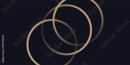 Black premium background with luxury dark golden geometric elements.vector eps10
