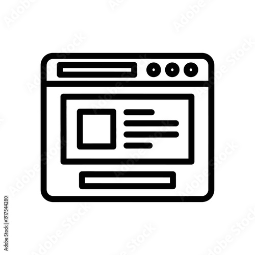 Modern Web Design Interface with User Interaction Elements