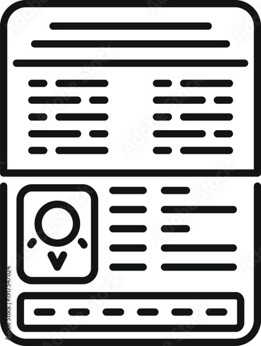 Open passport displaying personal information and official identification photo for travel