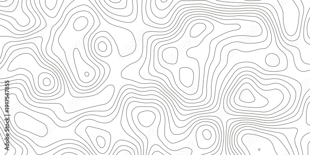 Fototapeta premium Topographic map background with geographic grid for hiking and mountain sport. luxury topographic wavy pattern and geographic grid map design. paper texture Imitation of a geographical map shades.