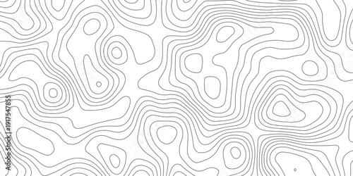 Topographic map background with geographic grid for hiking and mountain sport. luxury topographic wavy pattern and geographic grid map design. paper texture Imitation of a geographical map shades.