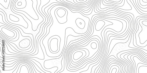 Topographic map background with geographic grid for hiking and mountain sport. luxury topographic wavy pattern and geographic grid map design. paper texture Imitation of a geographical map shades.