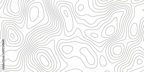 Topographic map background with geographic grid for hiking and mountain sport. luxury topographic wavy pattern and geographic grid map design. paper texture Imitation of a geographical map shades.