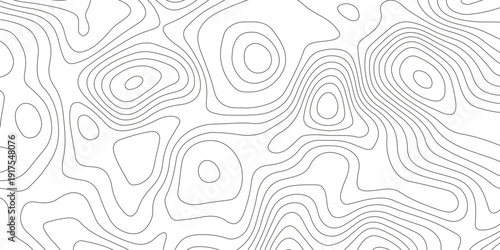 Topographic map background with geographic grid for hiking and mountain sport. luxury topographic wavy pattern and geographic grid map design. paper texture Imitation of a geographical map shades.