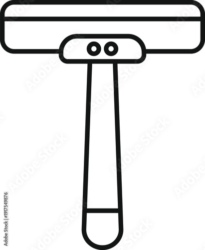 Safety razor illustrating personal grooming, hygiene, and daily shaving