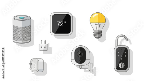 Smart Home Devices and Accessories Collection.