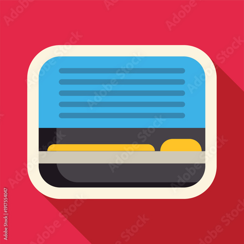 Solarium icon for artificial tanning and beauty treatments in a spa