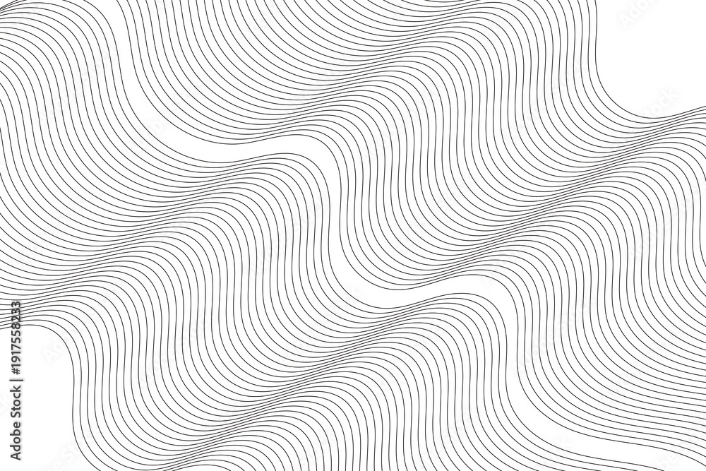 Fototapeta premium 黒のモーションデザイン背景 wavedesign 