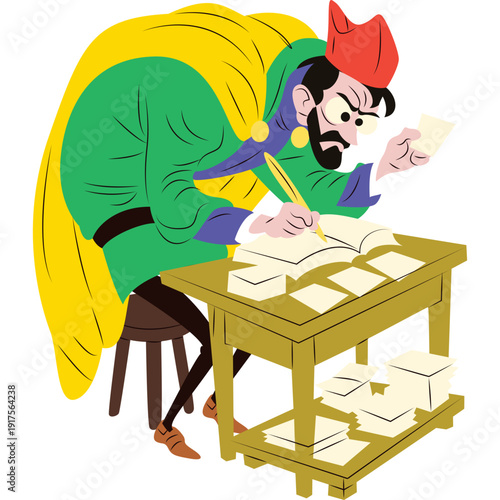 Peter Lombard organizing theological sentences carefully