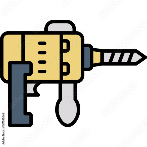 Hammer Drill Icon