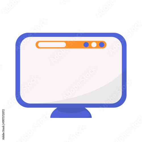 Online Business Growth Illustration