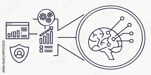 Illustration of data analysis and machine learning for cybersecurity applications