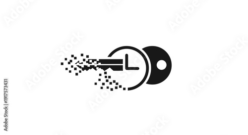 Black and white spray paint can.