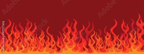  blank background of burning fire