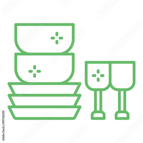 Dinnerware Icon