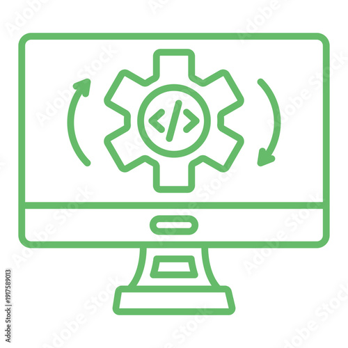 Desktop computer Icon