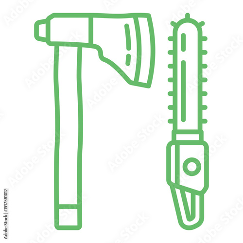 Wood axe Icon