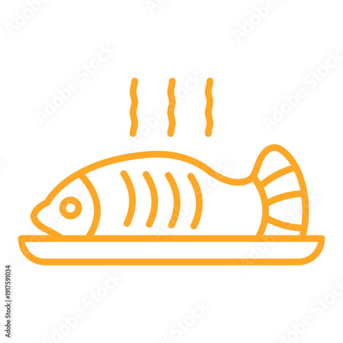 Grilled fish Icon