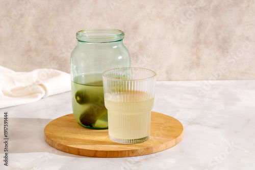 Photos Pickle juice offering a traditional hangover remedy