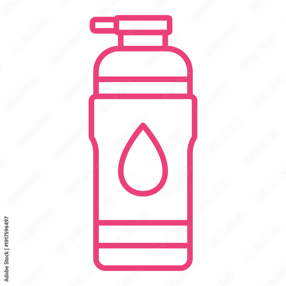 Fototapeta premium Water bottle Icon