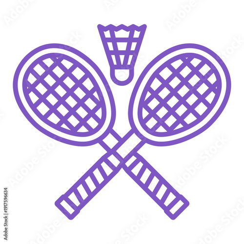 Badminton Icon