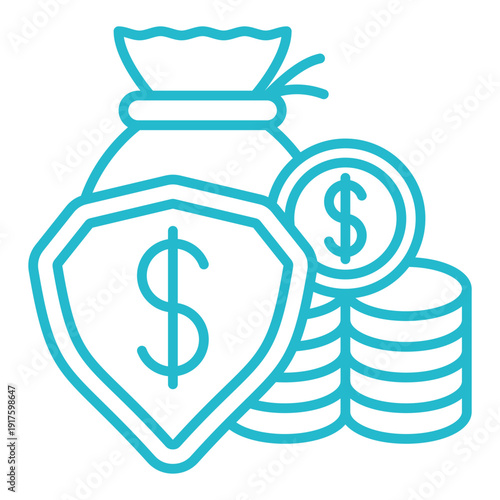 Secure money Icon