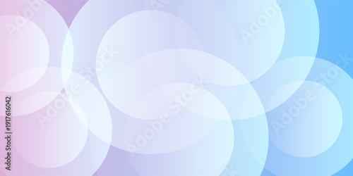 abstract background .blue and pink gradation. circle effect style. modern minimalist.eps 10