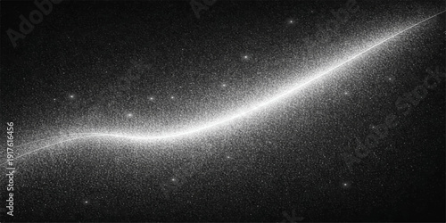 An abstract space background featuring a glowing blue nebula and shimmering stars across a dark galaxy universe design with light rays and a cosmic flare texture