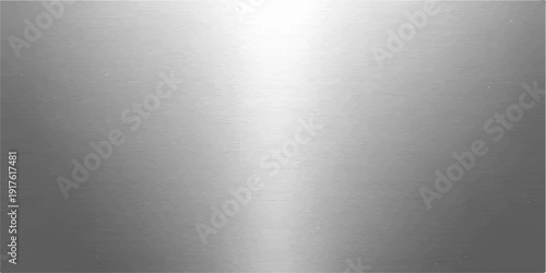 Brushed metal silver textured background