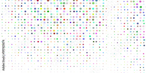 Grid of random squares, pattern decoration